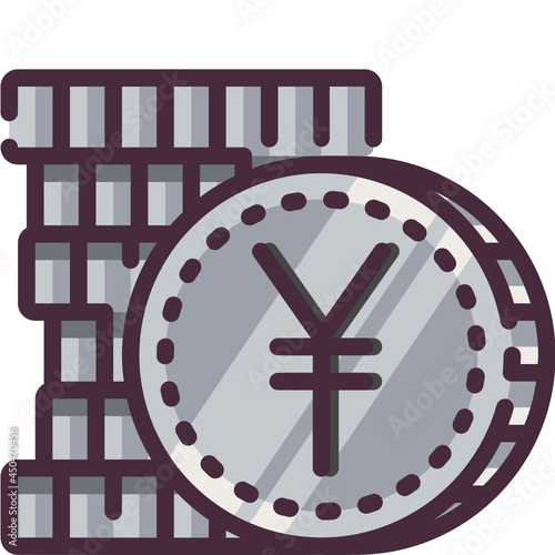 yen line icon