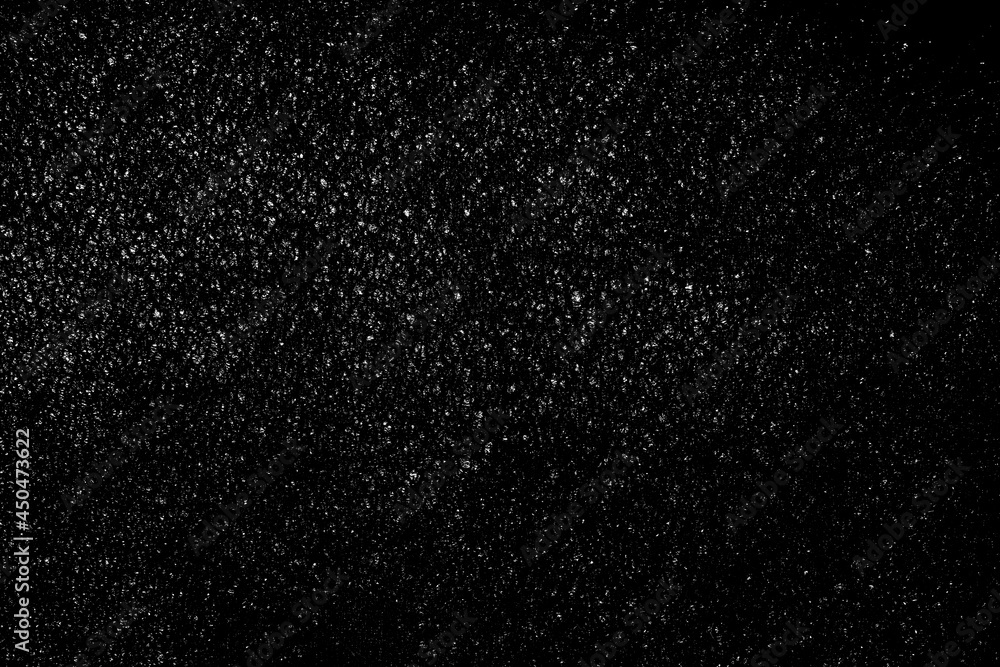 Falling snow on a black background. small particles with bright dots starry sky. Сhaotic white bokeh. light spots texture. abstract. Falling snow on a black background. small particles with bright dots starry sky. Сhaotic white bokeh. light spots texture. abstract.