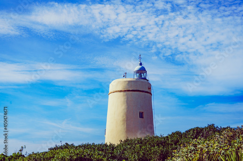 Carbonera lighthouse, Punta Mala, La Alcaidesa, Spain.