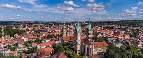 Foto Stadtpanorama von Naumburg in Sachsen-Anhalt