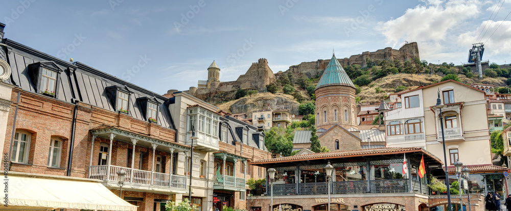 Tbilisi historical center, HDR Image