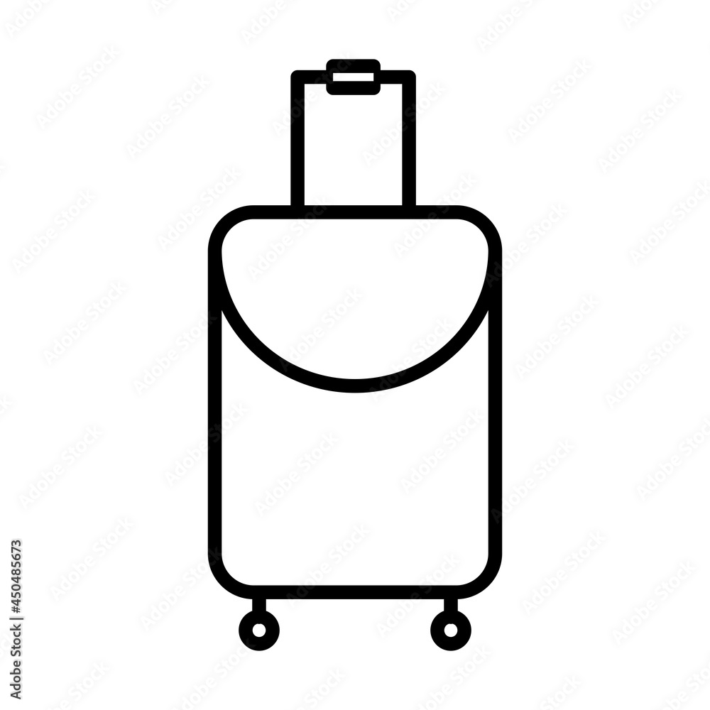 Bag Vector Line Icon Design Bag Vector Line Icon Design