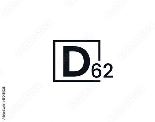 D62, 62D Initial letter logo