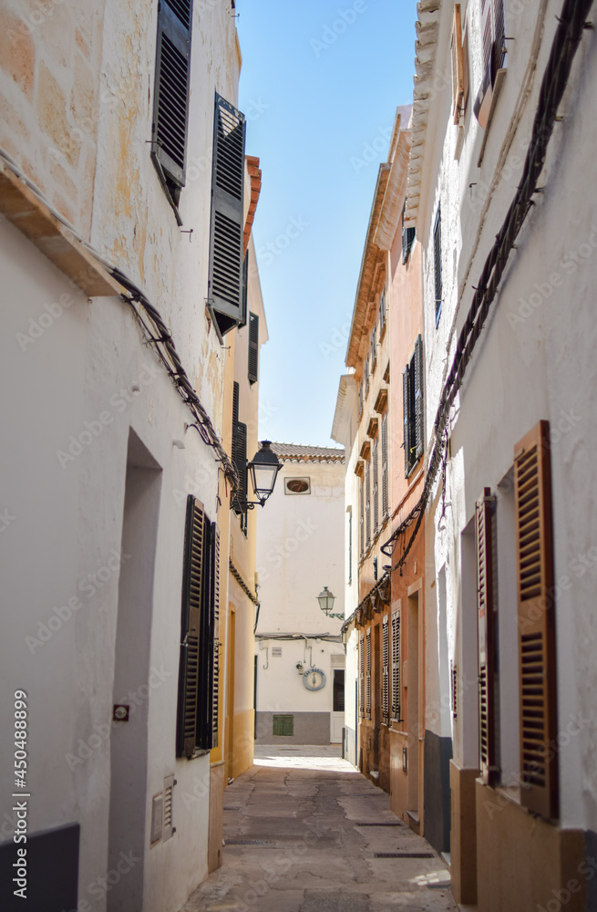 Balearic street, Ciutadella, Menorca