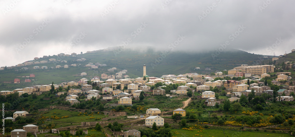 The famous village of Kubachi in Dagestan, the birthplace of silver craftsmen