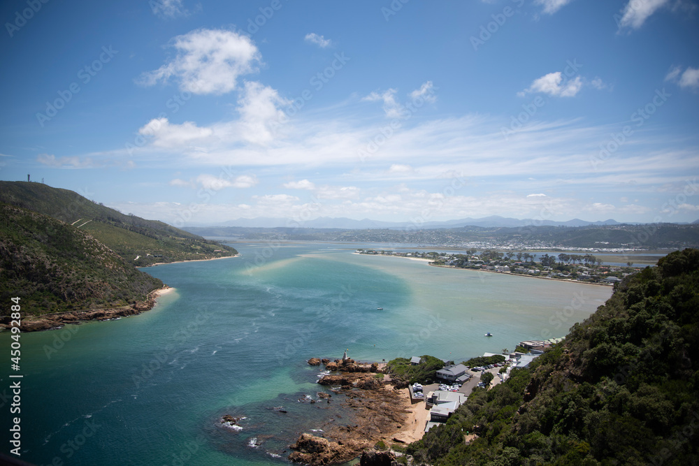 Fototapeta premium view from the sea