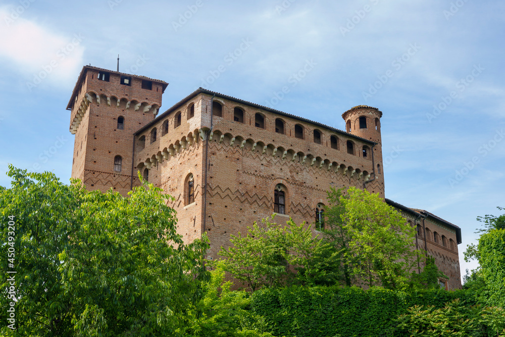 Medieval castle of Tassarolo, in Monferrato