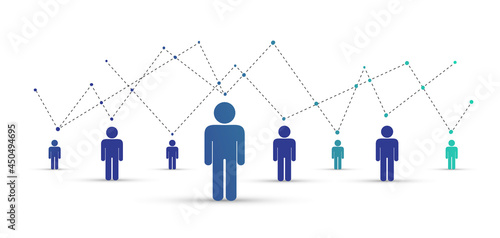 icone, gruppo, utenti, persone, leader	
