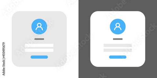 Login system dashboard icon