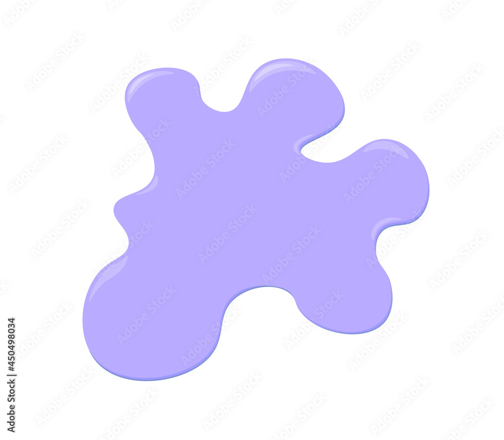 A voluminous blob of lilac color A voluminous blob of lilac color
