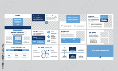 Business Presentation and slide layout background. Use for business annual report, flyer, marketing, leaflet, advertising, brochure, modern style. stock illustration