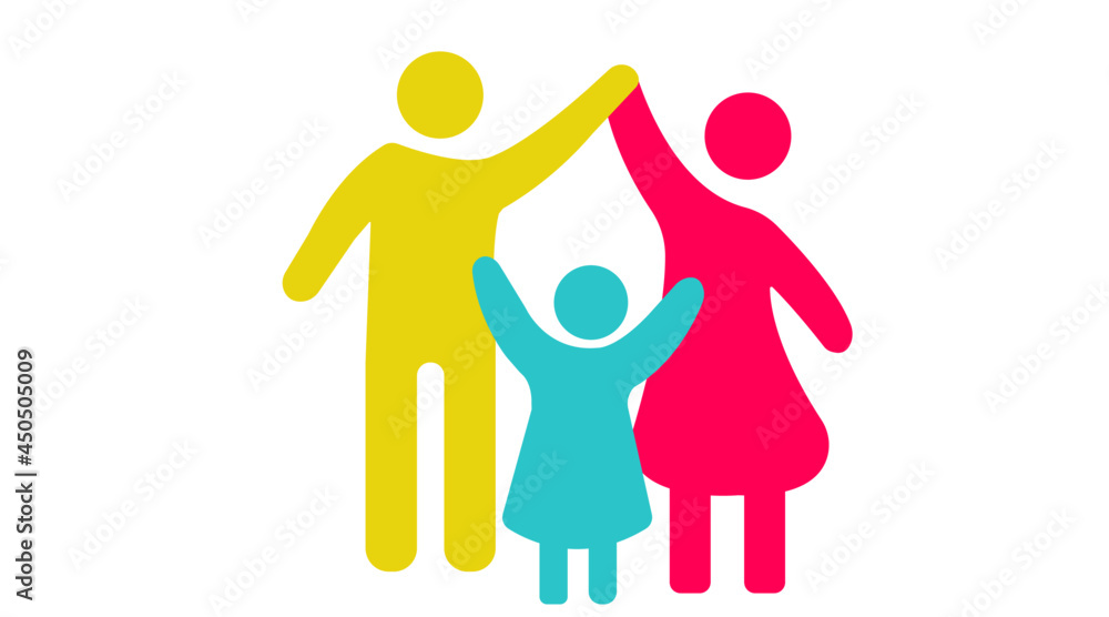 Happy family concept.parents and children in different color.
family members. unity and togetherness concept, family concept.use for logo and banner.
Vector design EPS 10. Happy family concept.parents and children in different color.
family members. unity and togetherness concept, family concept.use for logo and banner.
Vector design EPS 10.