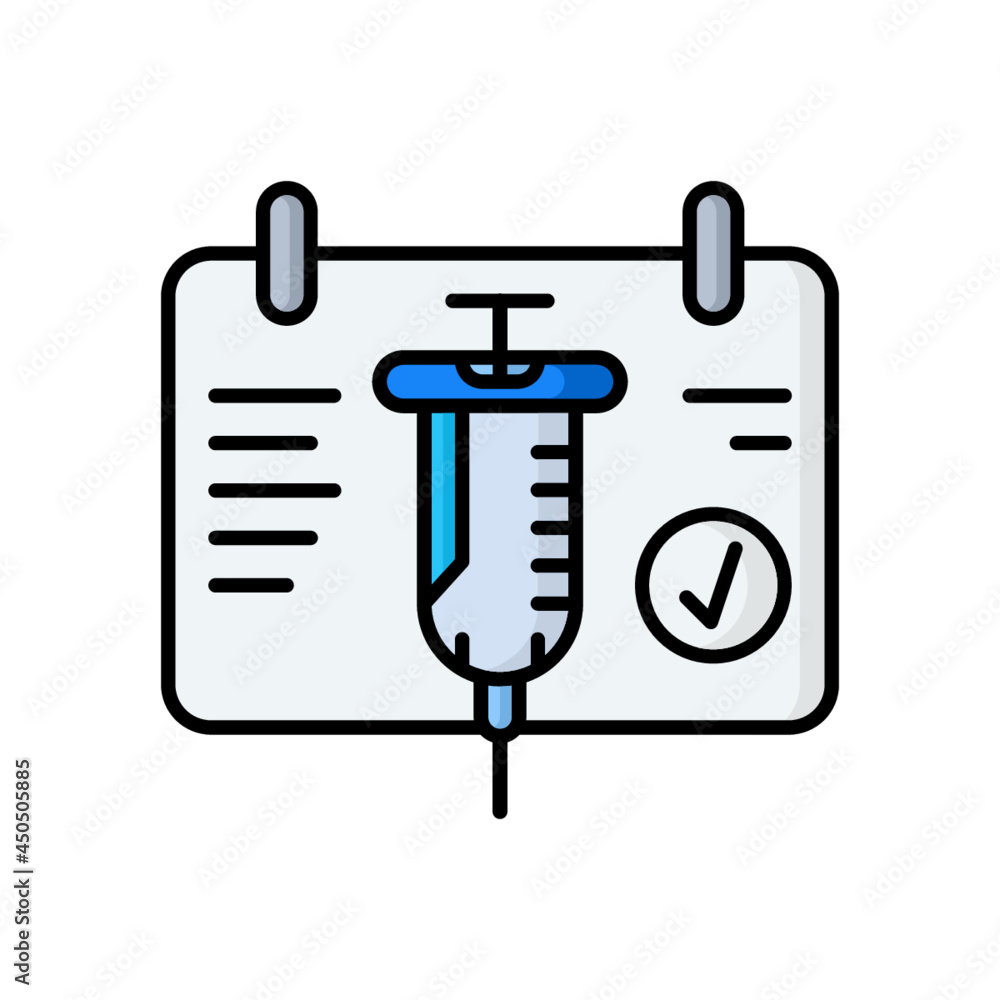 covid-19 vaccination schedule icon covid-19 vaccination schedule icon