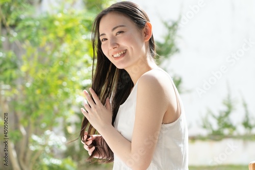 Wallpaper Mural 若い日本人女性　ビューティ Torontodigital.ca