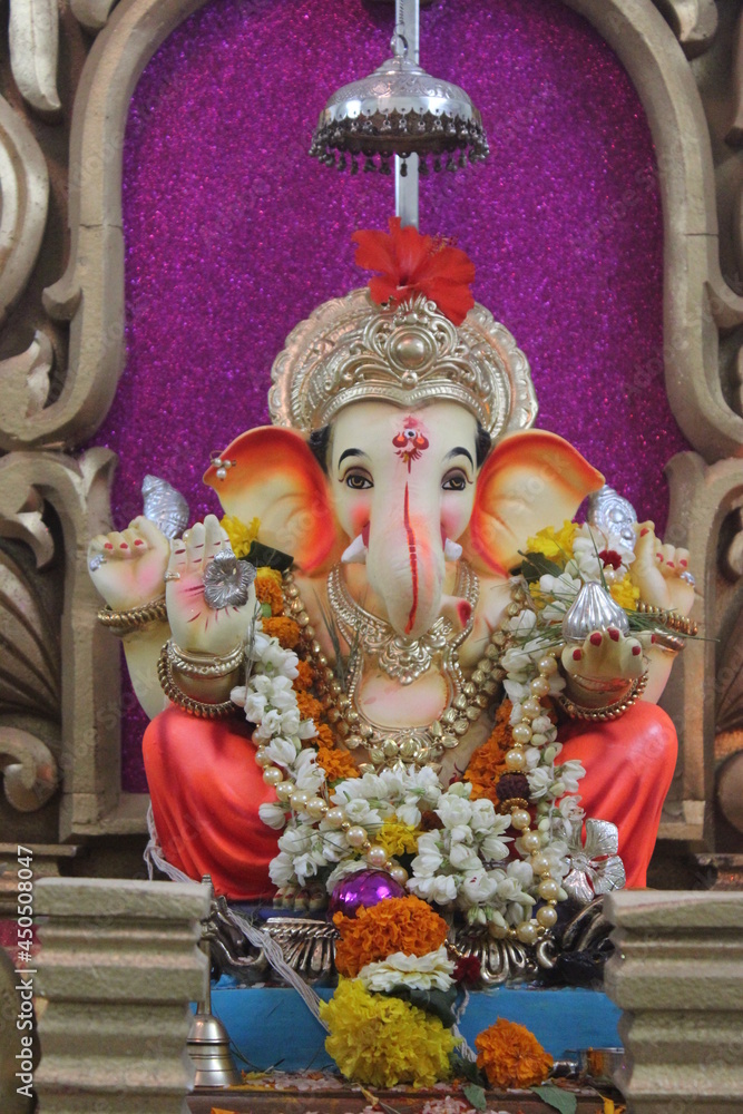 Φωτογραφία Ganesh Chaturthi is celebrated annually to mark the birth of Lord Ganesh, the God of new beginnings and a fresh start