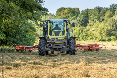 La moisson dans les champs