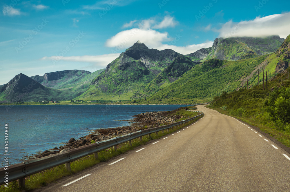 Norwegian Lofotens Archipelago Scenic Route