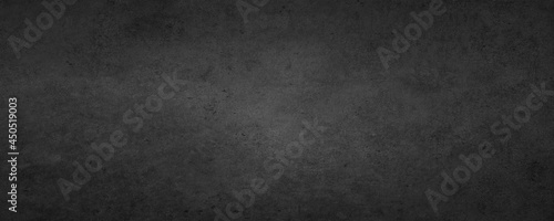 black wall texture for background, dark concrete or cement floor old black with elegant vintage distressed grunge texture and dark gray charcoal color paint