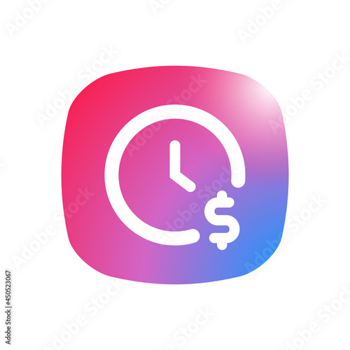 Time is Money - Sticker