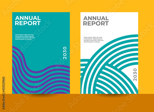 annual report design, Corporate report cover design