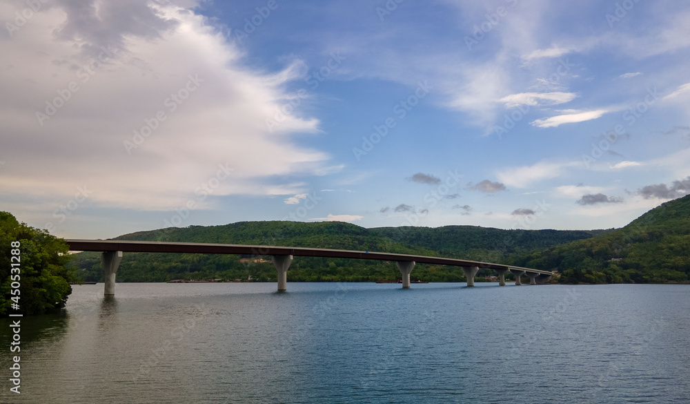 bridge over the river