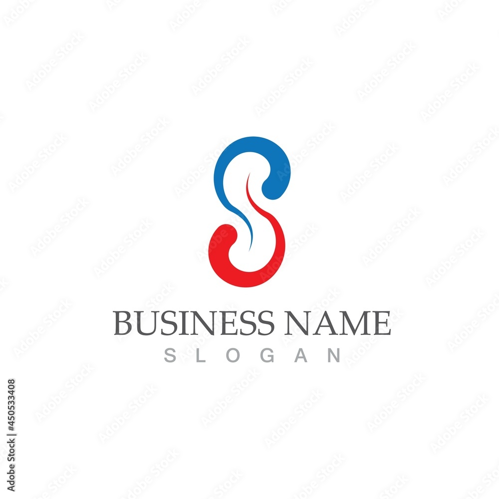 Business corporate S letter logo Business corporate S letter logo