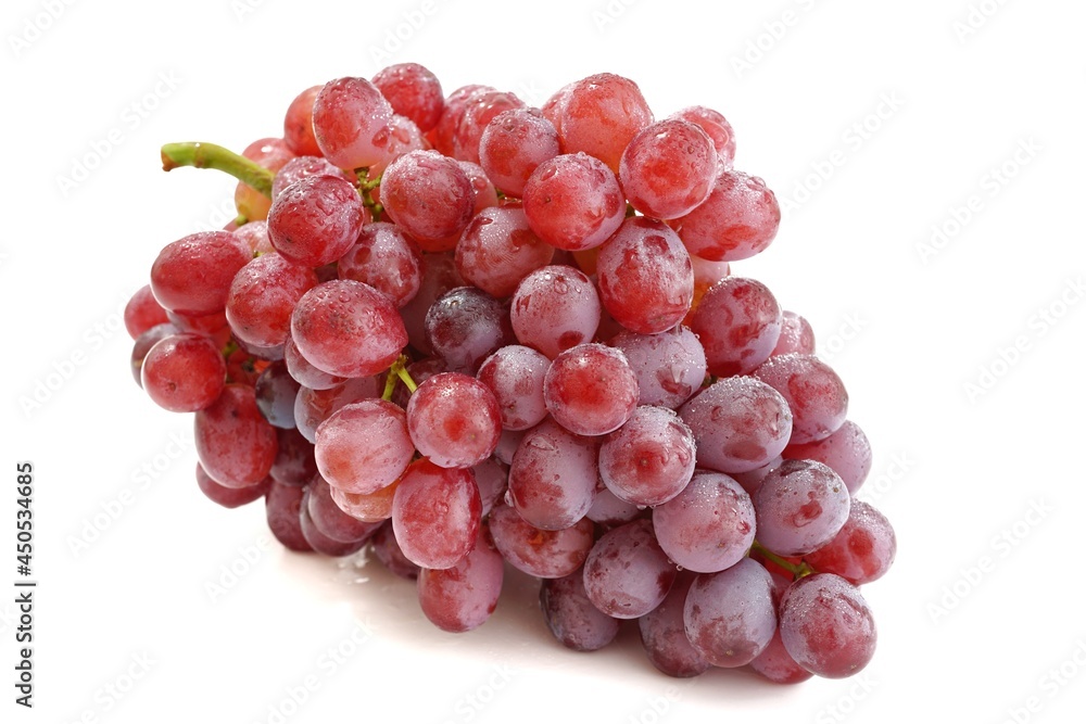 Fototapeta premium Photo of red grapes without seeds