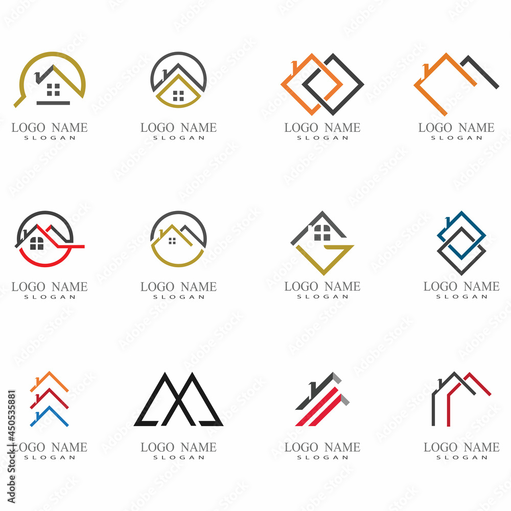 Real Estate , Property and Construction Logo design Real Estate , Property and Construction Logo design