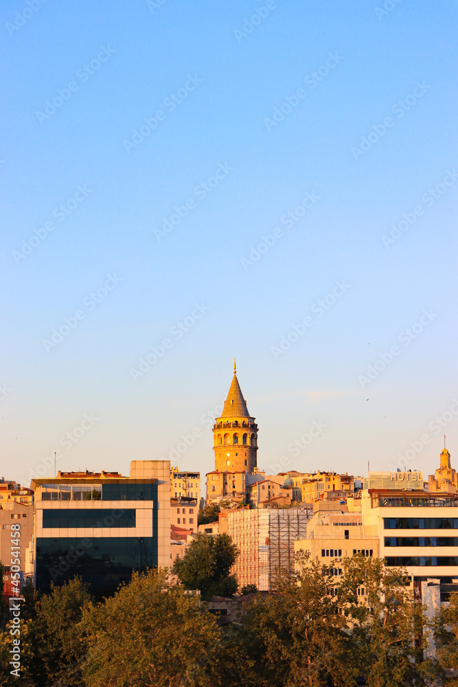 galata tower. galata istanbul.Istanbul. sortie of Istanbul. Golden Horn. Istanbul in the evening. Istanbul. Turkey. Evening istanbul.view of the city