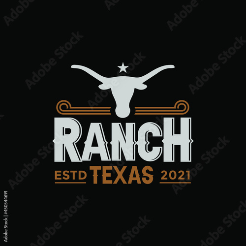 vintage ranch logo design inspiration.luxury retro design
