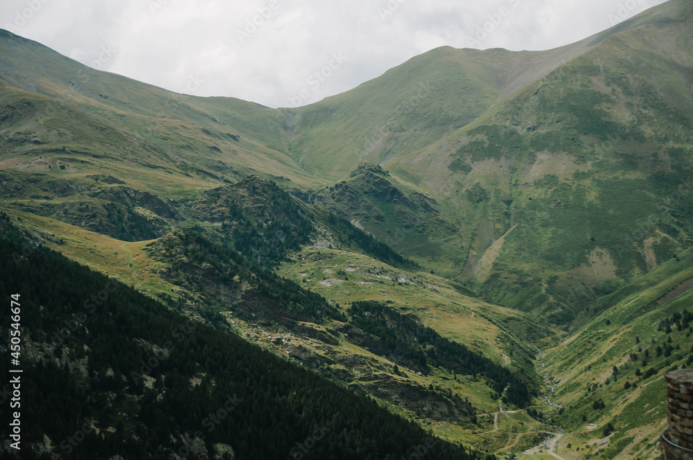 Fototapeta premium landscape with mountains