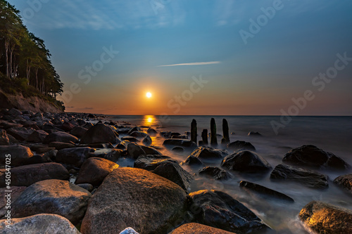 Sunset on the Baltic Sea