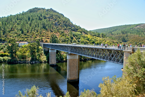 Natural Monument of Portas de Rodao in Portugal