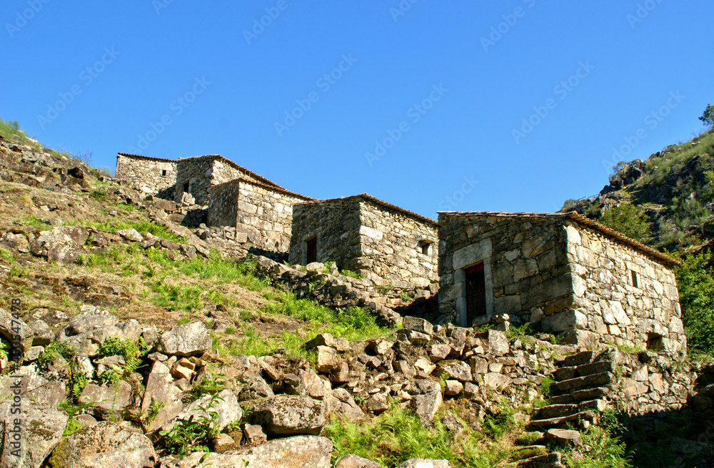 Picon and Folon watermills in Galicia, Spain Picon and Folon watermills in Galicia, Spain