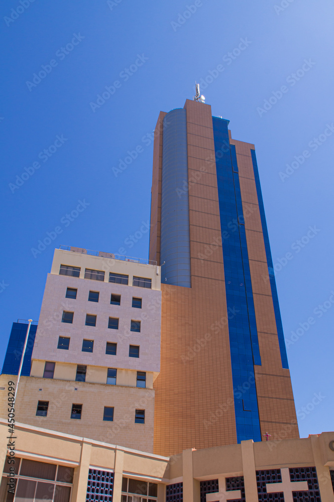 Portomaso Business Tower auf Malta Stock Photo Adobe Stock