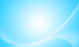 Light blue Wave Curve Smooth Gradient Background For Graphics