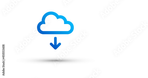 icona, nuvola, cloud	
