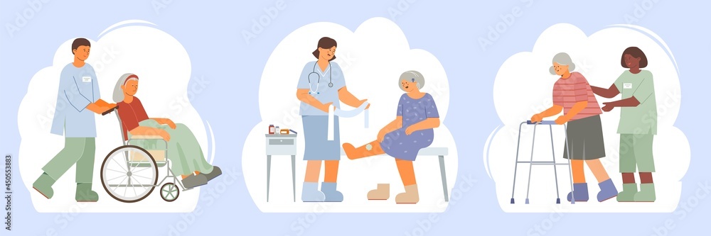 Elderly Care Composition Set Elderly Care Composition Set