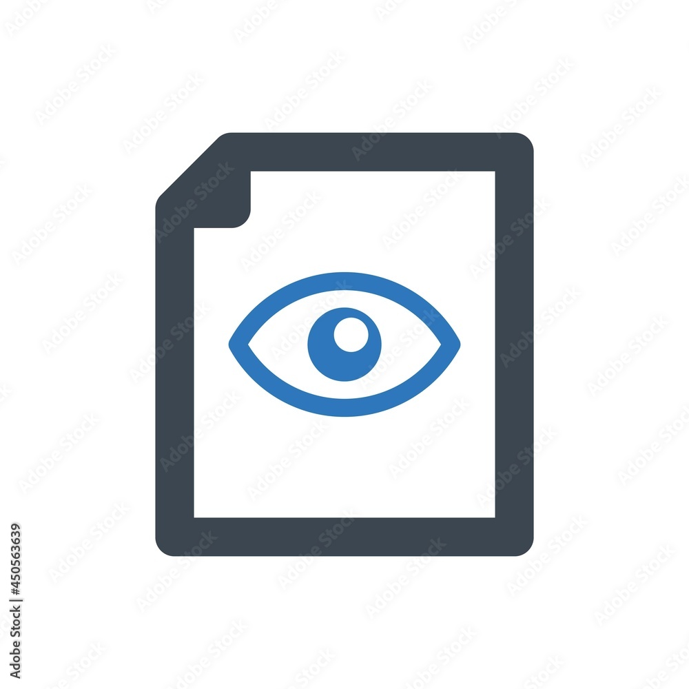 Eye file icon Eye file icon