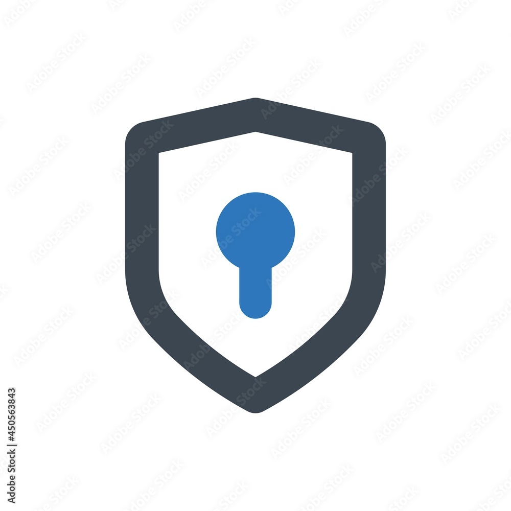 Lock protection icon Lock protection icon