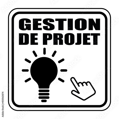 Logo gestion de projet.