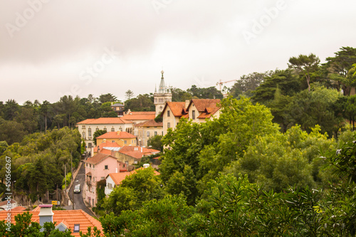 Pueblo de Sintra en el pais de Portugal