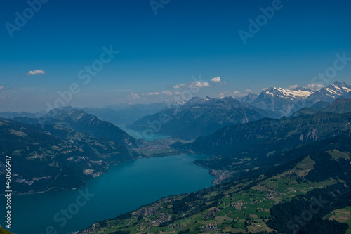 Landscape view of the Swiss Alpes, shot near Kandersteg, Bern, Switzerland © Eric