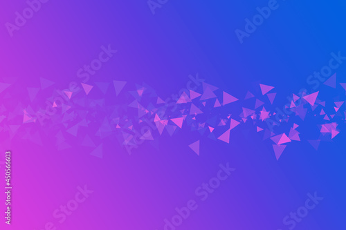 Fototapeta Naklejka Na Ścianę i Meble -  Abstract Geometric Background Wallpaper Blue/Pink