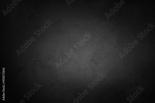 Dark grey textured concrete wall background