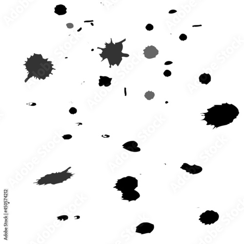 Vector abstract simple pattern for your game or background. Dots  spots and freckles