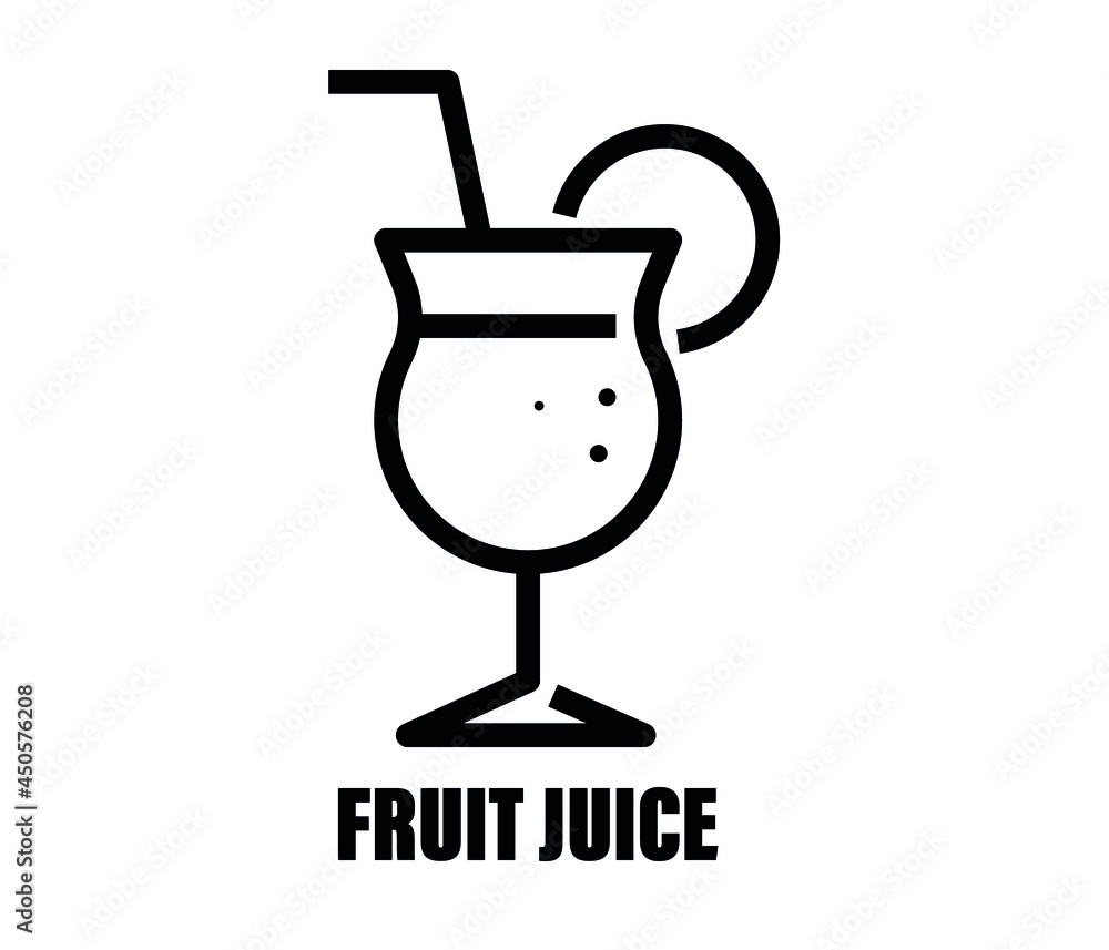 Glass of juice isolated on white background. Outline Vector Symbol Illustration. Pixel Perfect, Editable Stroke.
Glass of juice isolated on white background. Outline Vector Symbol Illustration. Pixel Perfect, Editable Stroke.