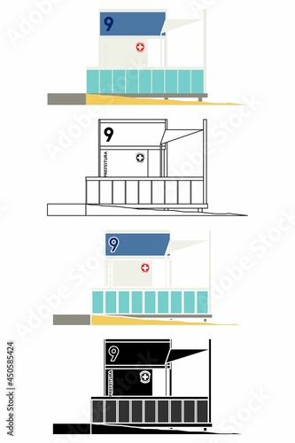 Posto 9 in Ipanema Beach, Brazil