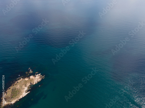 Aerial view of Arkutino region near resort of Dyuni, Bulgaria
