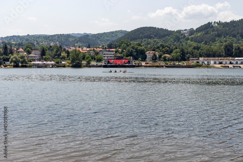 Summer view of Pancharevo lake, Bulgaria